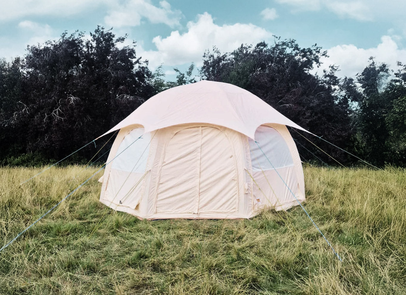 Introducing the AirTrek Inflatable Dome Tent