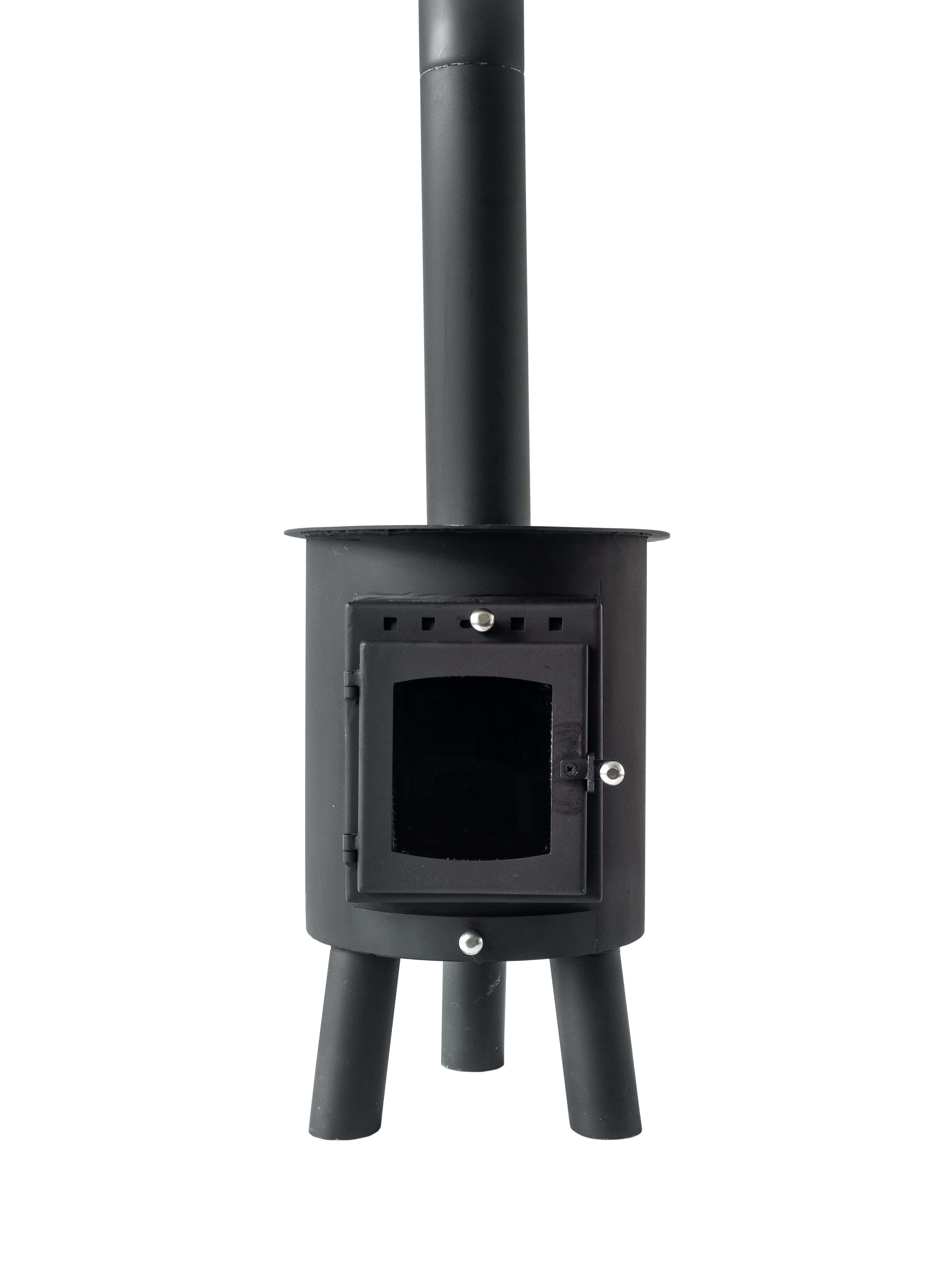 Outbacker® Hygge Oval Stove u0026 Water Boiler | Glass Door | BellTent Boutique®