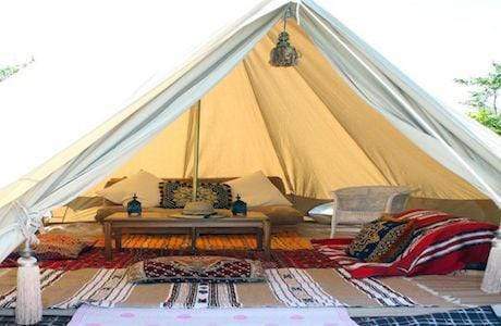 Turn a Camping Trip Into a Glamping trip!