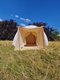 5m Inflatable Dome Tent 'DubPod AirTrek' 200gsm