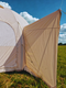 5m Inflatable Dome Tent 'DubPod AirTrek' 200gsm