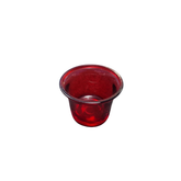 Lustre à deux niveaux avec bougies chauffe-plat