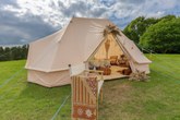 6m x 4m Emperor Tent 285gsm 100% Natural Canvas