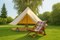 6m Bell Tent 'Pro' 360gsm 100% Proban© Flame Resistant Canvas