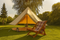 6m Bell Tent 'Pro' 360gsm 100% Proban© Flame Resistant Canvas