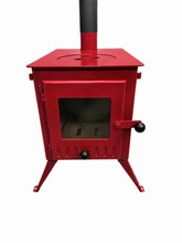 Outbacker® Firebox Vista Tragbarer Zeltofen mit großem Fenster | 3,5 kW 12 kg