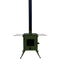 Outbacker® Firebox Vista Large Window Portable Tent Stove & Complete 2.68m Flue Kit | 3.5kw 12kg