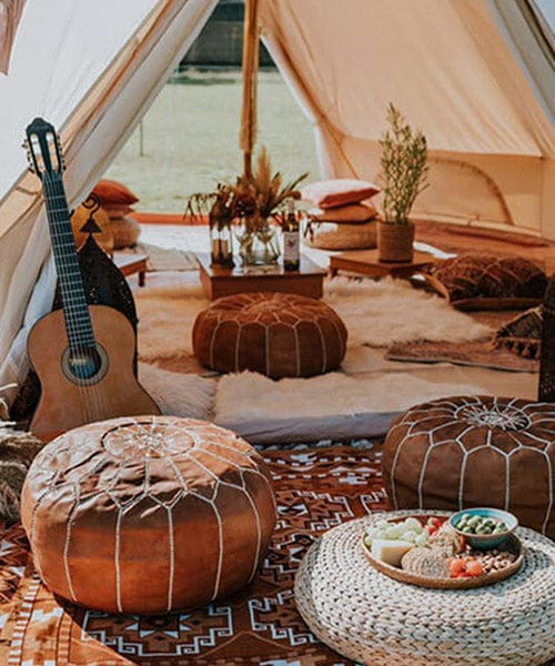 6m Bell Tent 285gsm 100% Natural Canvas
