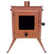 Outbacker® Firebox Vista Large Window Portable Tent Stove & Complete 2.68m Flue Kit | 3.5kw 12kg