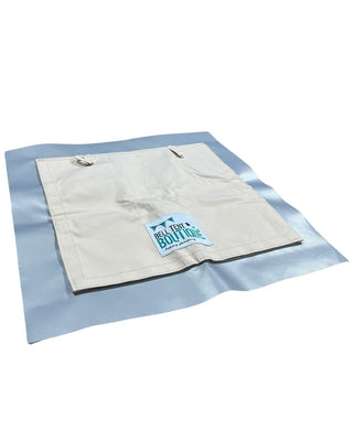 The Stove Mate - Kit d'installation de rabat de poêle pour tente en toile ignifuge