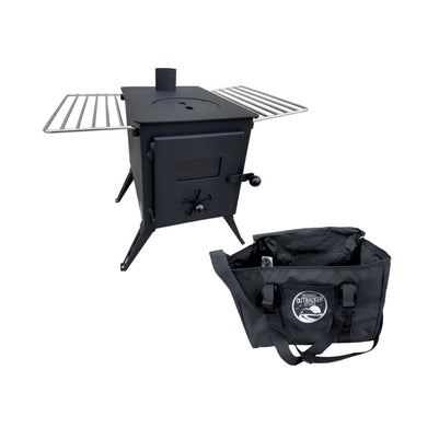 outbacker firebox tent stove Outbacker® Firebox Portable Tent Stove & Complete 2.68m Flue Kit