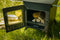 Outbacker® Firebox Vista Eco Burn Large Window Portable Tent Stove & Complete 2.68m Flue Kit | 3.5kw 12kg