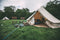 4m Bell Tent 285gsm 100% Natural Canvas