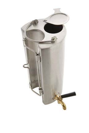 Outbacker stove water heater