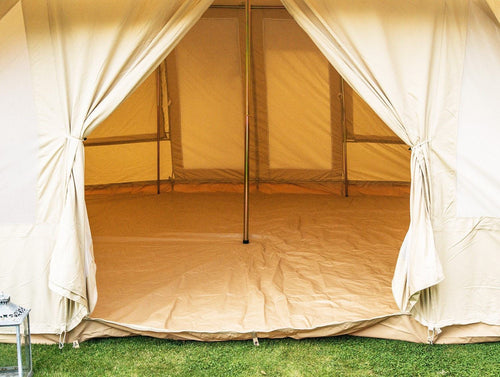 5m x 4m Touareg Tent 285gsm 100% Natural Canvas | StoveMate
