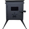 Outbacker® Firebox Portable Tent Stove & Complete 2.63m Flue Kit | 3.5kw 12kg