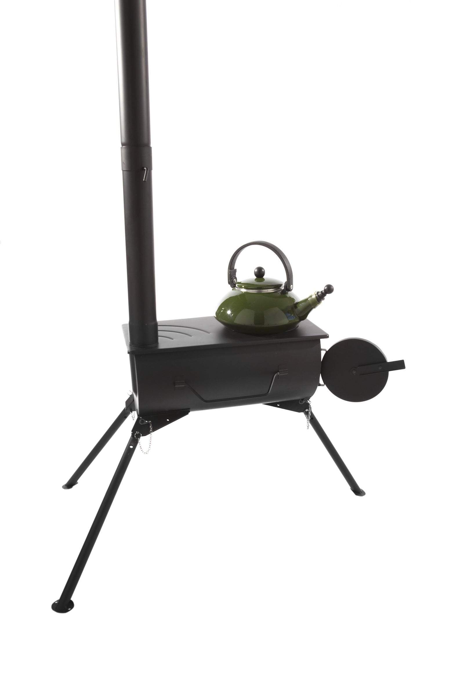 Outbacker® Portable Wood Burning Stove with Glass Door | Bell Tent Boutique
