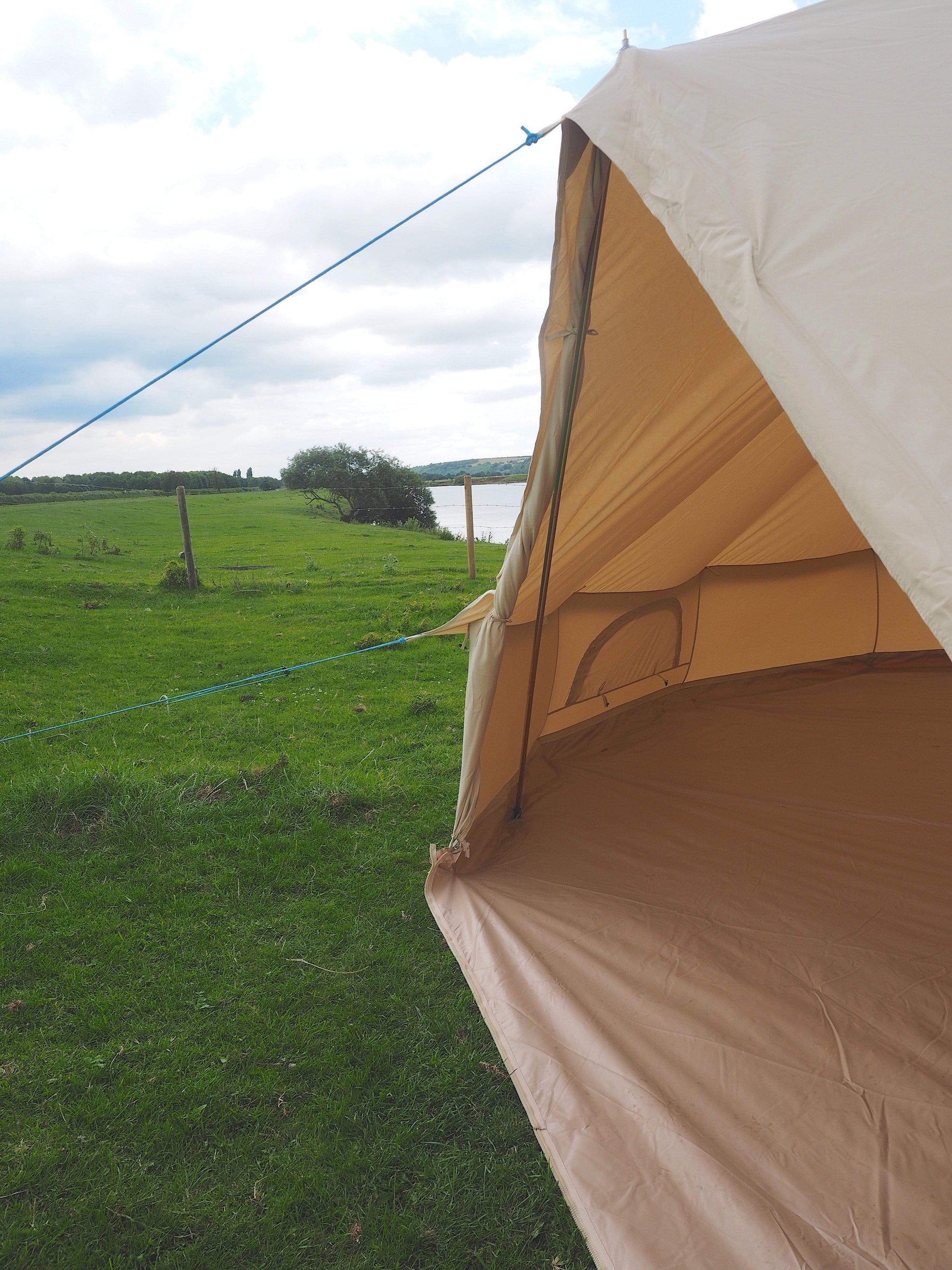 7 M Double Door XL Bell Tent - The UK's Biggest Bell Tent