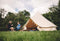 Tente cloche 5 m 'Superlite' en toile polycoton 200gsm