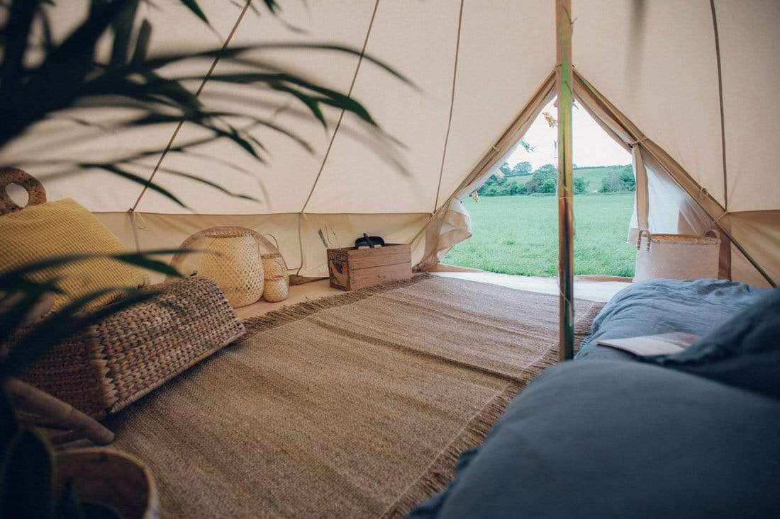 5M Bell Tent with Stove Hole