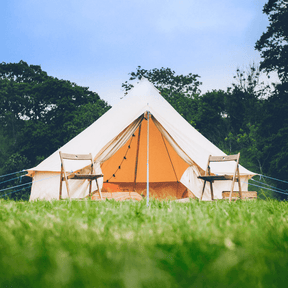 4M 360 gsm Fireproof Pro Bell Tent with Stove Hole